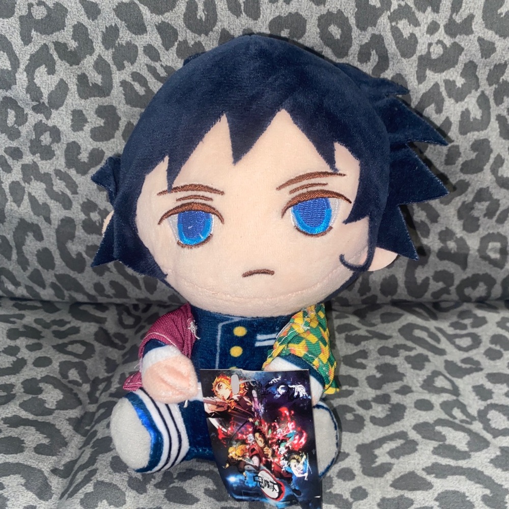 MTTM Giyuu - Cartoon plush Demon Slayer. Peluche de Demon Slayer. ✨